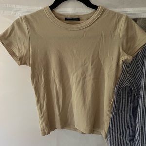 Brandy Melville Tan Shirt